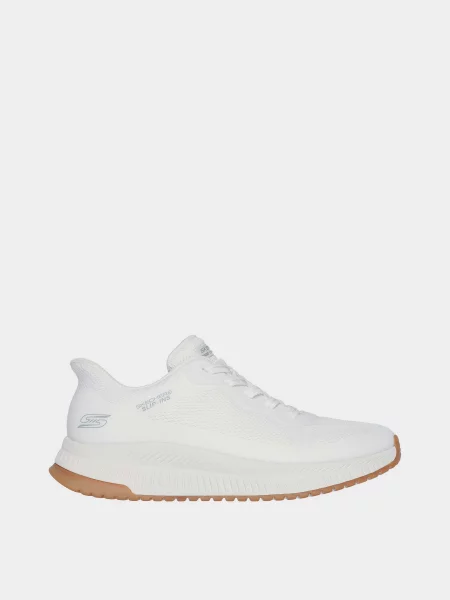 Кожаные кроссовки Skechers белые
