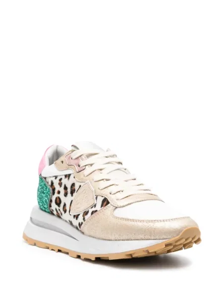 Raštuotos sportbačiai Philippe Model Paris leopardinės