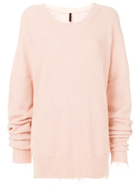 Pulover Unravel Project zdrențuiți roz