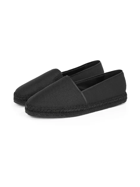 Calvin Klein Espadrile Flat Espadrille Jacq negru
