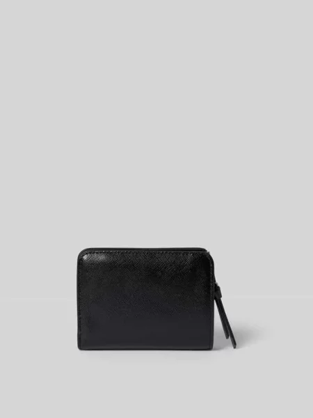 Portfel z naturalnej skóry bydlęcej Marc Jacobs czarny