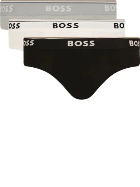 BOSS BLACK Chiloți slipi Brief 3P Power negru