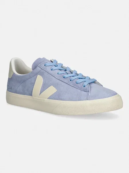 Semišové tenisky Veja CAMPO SUEDE modré