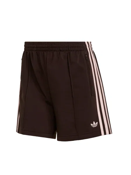 ADIDAS ORIGINALS Hlače Firebird Classic bež / temno rjava roza