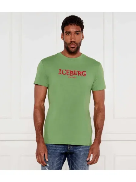 Tricou Iceberg scurt verde