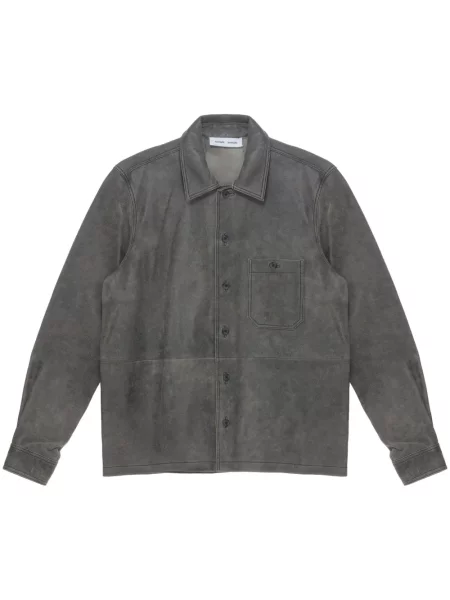 Cămașă Samsøe Samsøe gri