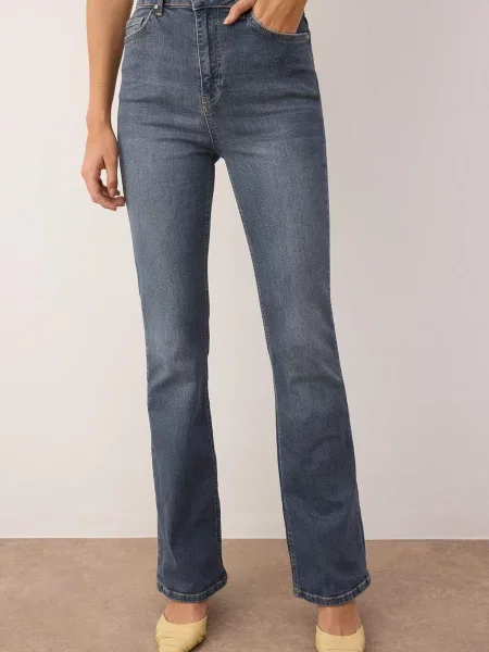 Trendyol Džínsy denim modrá