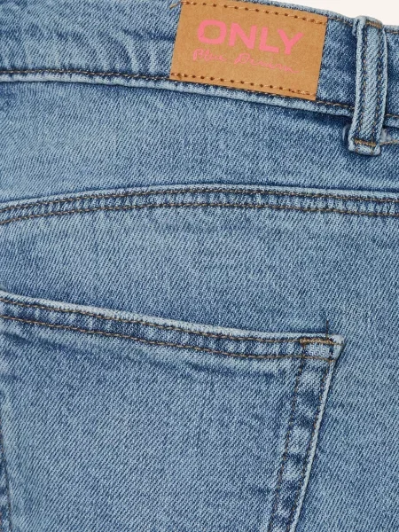 Only Szorty Jeansowe blau niebieskie