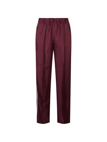 Pantaloni F.r.s For Restless Sleepers de mătase roșu