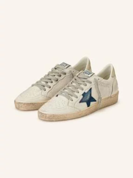 Golden Goose Sneakersy Ball Star weiss białe