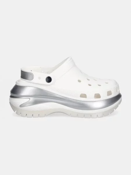 Crocs papuci Mega Crush Metallic Clog
