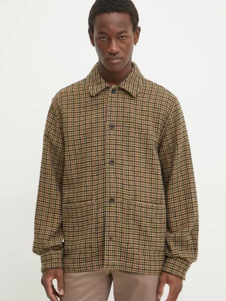 Volnena srajca Les Deux zelena