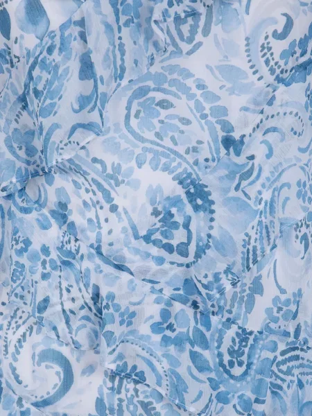 Μίνι φόρεμα Lauren Ralph Lauren με σχέδιο paisley μπλε