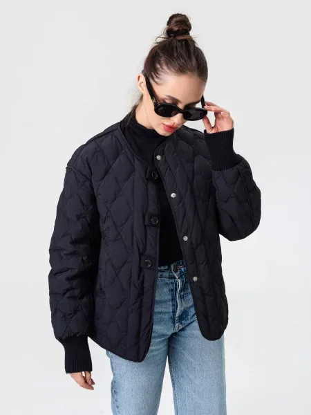 VIVA WEAR Демісезонна куртка чорний