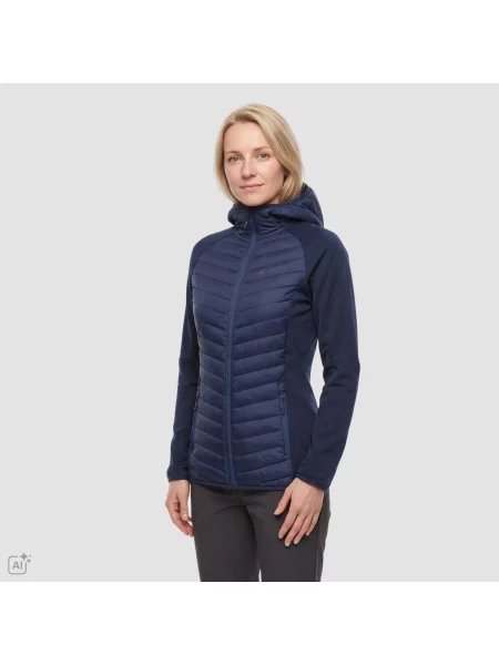 Bluza hybrydowa sportowa Alpine Pro Norna niebieska