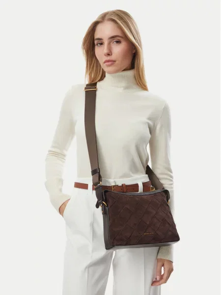 Crossover torbica MICHAEL Michael Kors smeđa