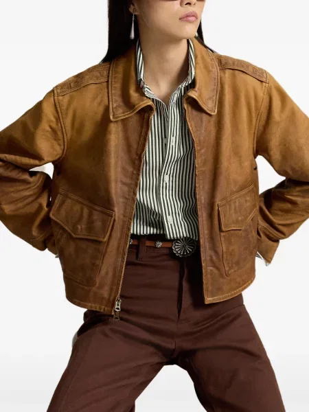 Scurt șapcă Polo Ralph Lauren cu broderie din jerseu maro