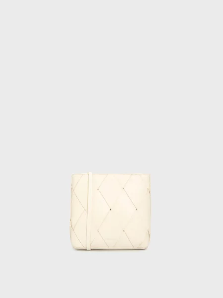 Сумка через плече Calvin Klein біла