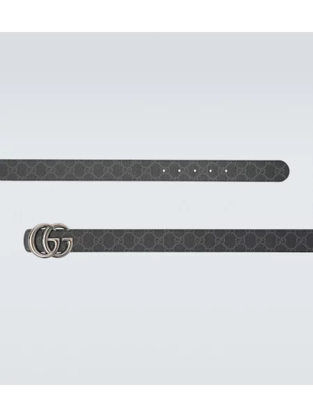 Curea Gucci din piele negru