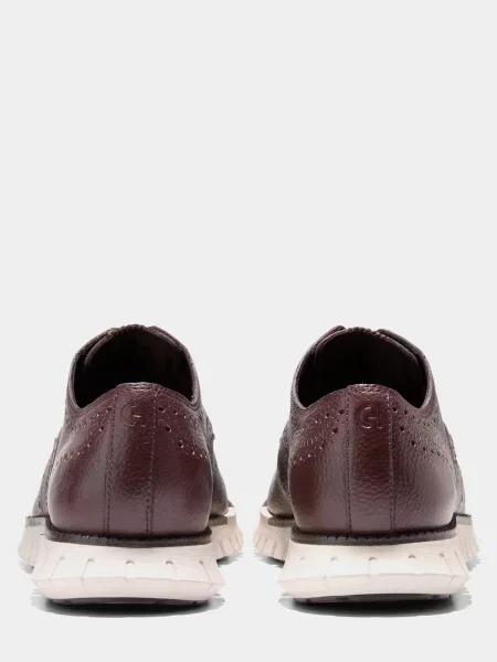 Шкіряні Оксфорди Cole Haan коричневий