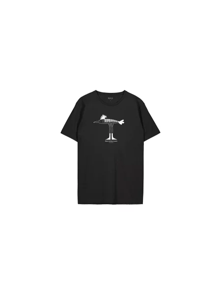 Makia Bird T-shirt M Mężczyźni Koszulki Makia Size: M czarny