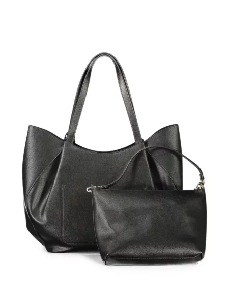 Geantă shopper Guess negru