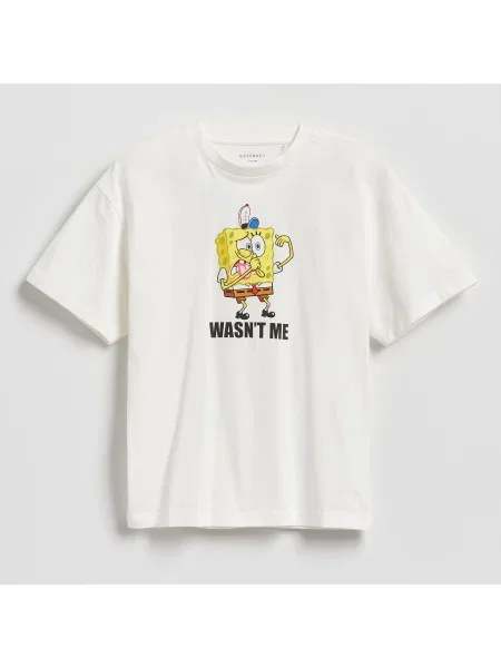 Reserved Tričko SpongeBob krémová