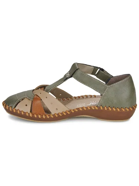 Pantofi Rieker verde