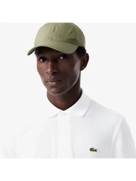 Поло Lacoste белое