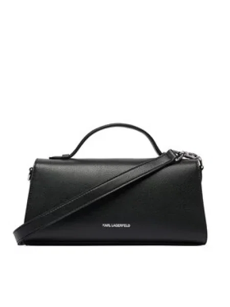 Karl Lagerfeld crossbody torba za žene od imitacije kože K/RSG crna
