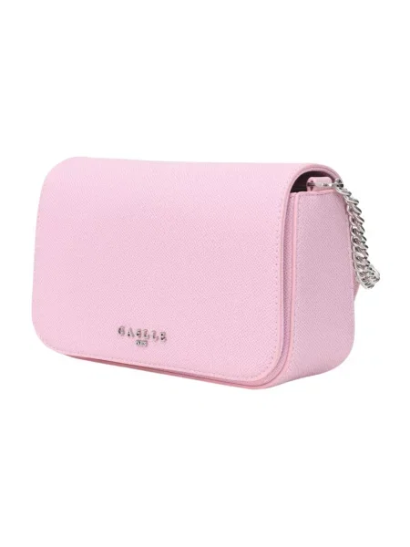 Torebka skórzana Gaëlle Paris skórzana elegancka różowa
