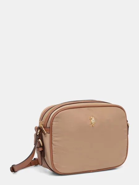 U.S. Polo Assn. geantă crossbody pentru femei Houston bej