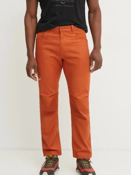 Панталон за спортове на открито Salewa Agner Hemp оранжево