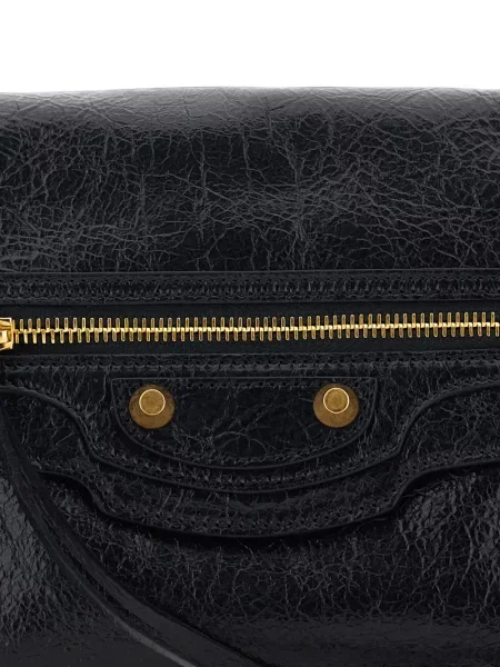 Geantă plic Balenciaga din piele negru