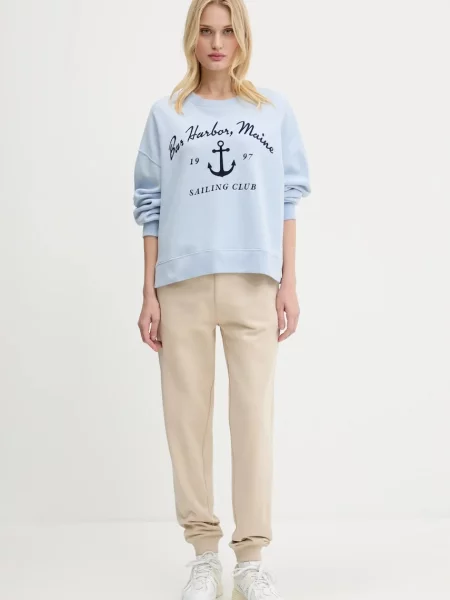 Спортивні штани HUGO однотонна бежевий