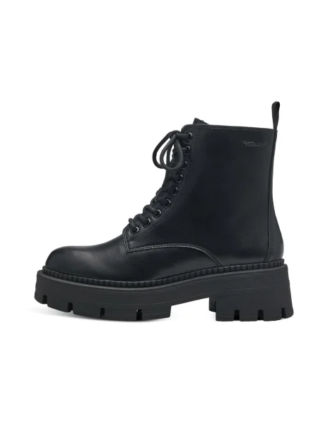 Pantofi Tamaris cu șireturi negru
