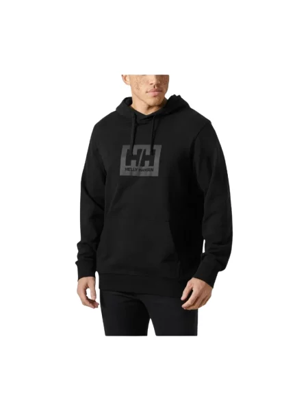 Bluza z kapturem Helly Hansen z kapturem czarna