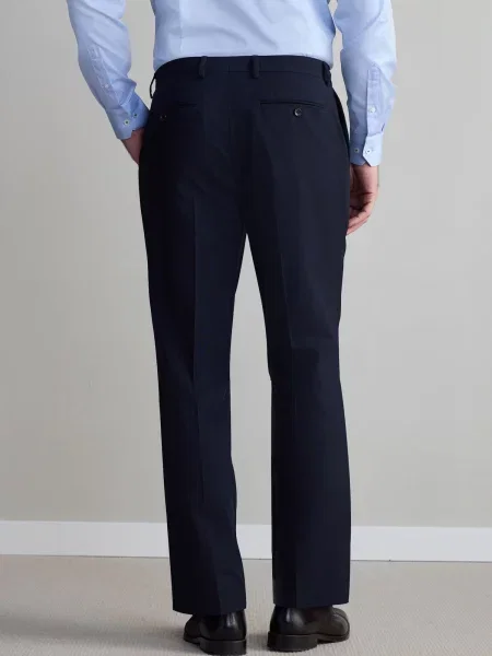 Next Pantaloni cu dungă Signature Nova Fides bleumarin