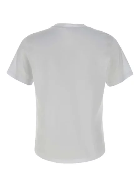 Tricou Kangra cu decolteu rotund alb