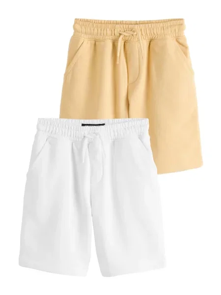 Next Pantaloni galben alb