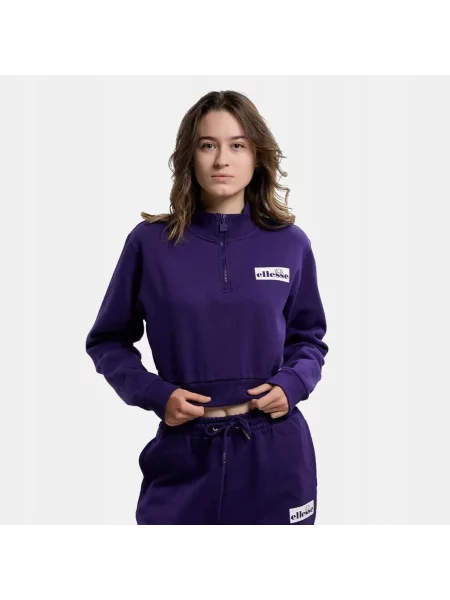 ELLESSE BLUZA S WIELO KOLOROWY fioletowa
