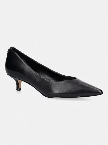 Pantofi cu toc Guess din piele negru