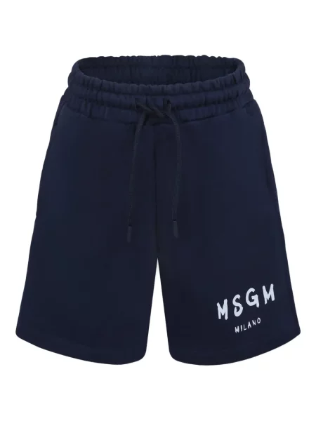 Szorty dziecięce Msgm niebieskie