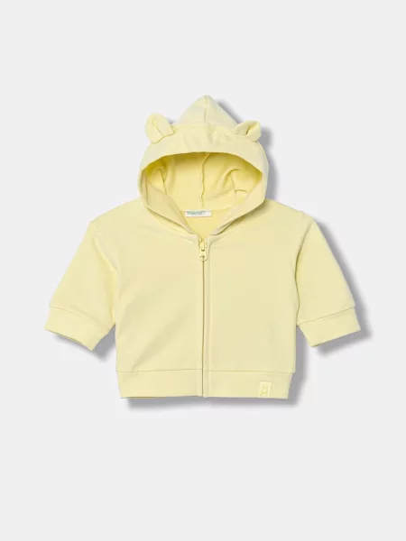 United Colors of Benetton Dětská mikina žlutá