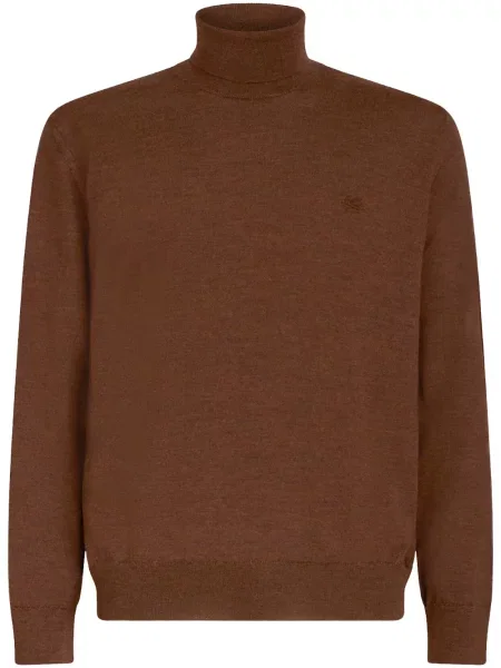 Pulover Etro de lână maro