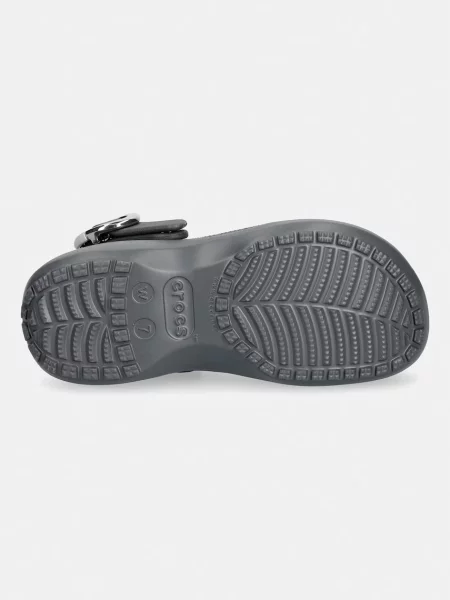 Crocs шльопанці на платформі Classic Platform Buckle Clog