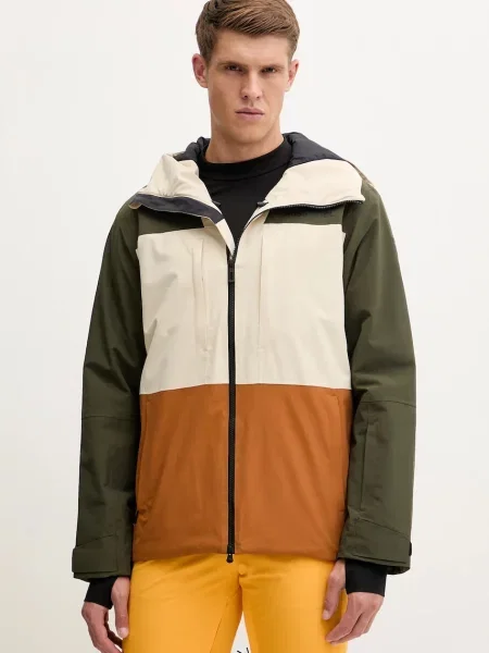 Kurtka narciarska Rossignol Outerlimits Insulated fog brązowa