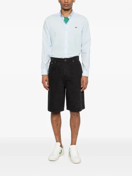 Cămașă Lacoste lungă albastru