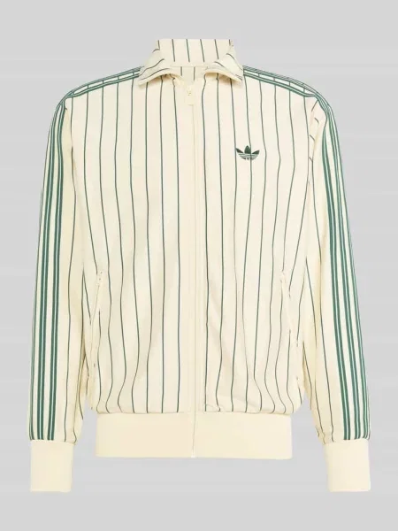 Bluza rozpinana o kroju regular fit z wyhaftowanym logo model FIREBIRD TT PS' Adidas Originals biała