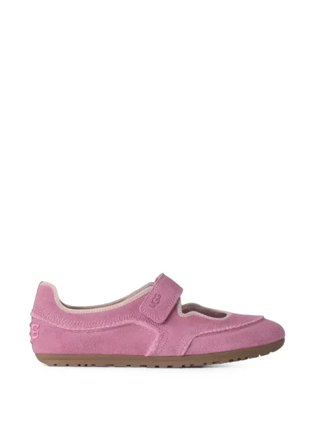 Balerini Ugg cu bretele roz